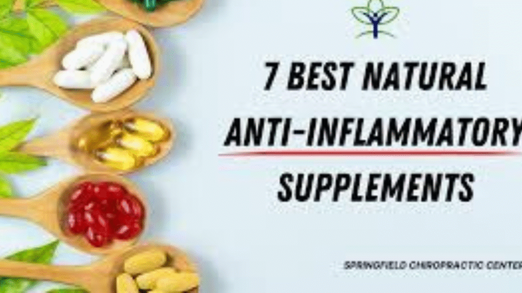 anti inflammatory supplements