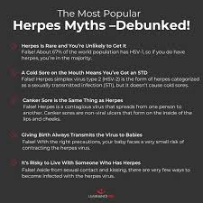 myths about herpes