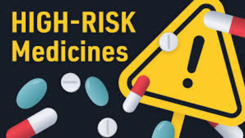 top high risk medications